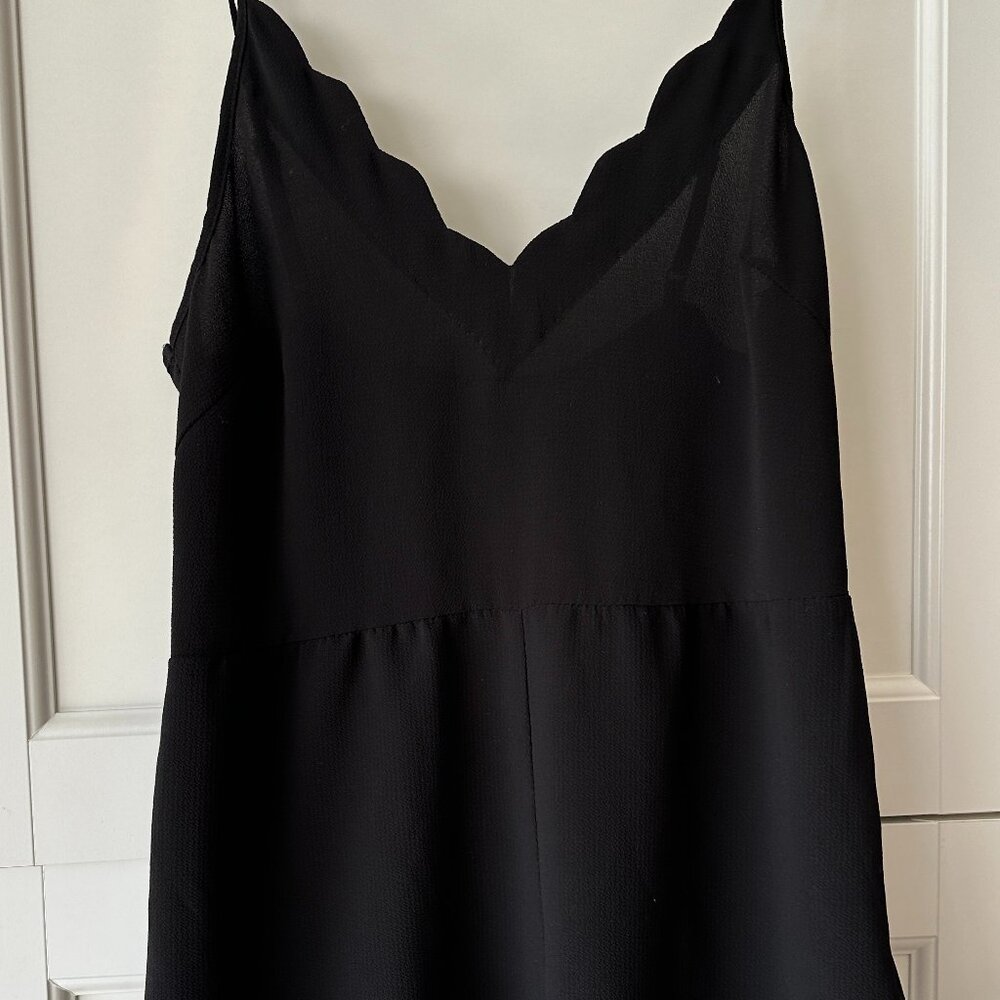 Lush Black Romper